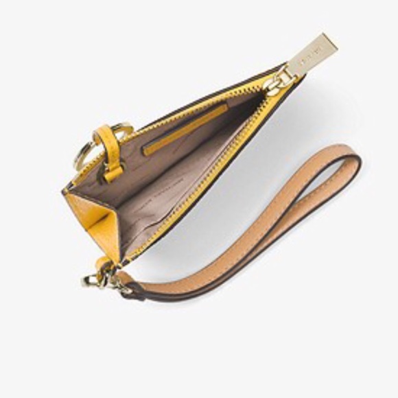 NWT MICHAEL KORS Leather Coin Purse/Wristlet - Picture 3 of 6